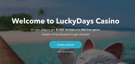 lucky days casino review.